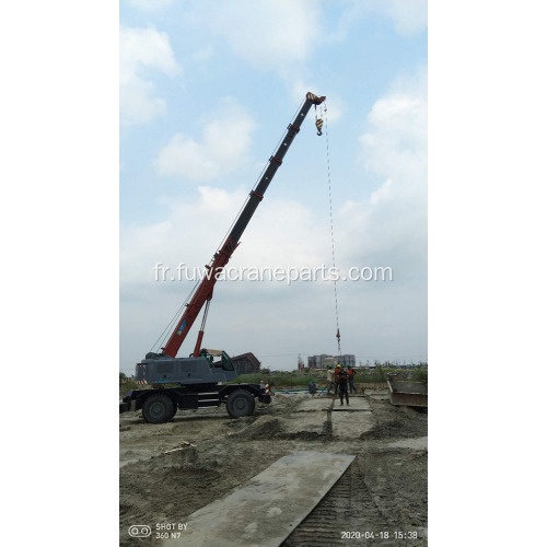 Grue élévatrice à flèche télescopique pour bâtiment de construction